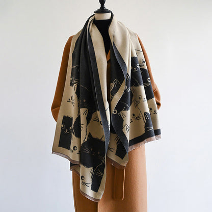 Warm Lovely Winter Blanket Scarf - image 5