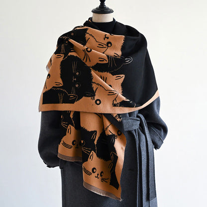 Warm Lovely Winter Blanket Scarf - image 10