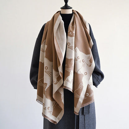 Warm Lovely Winter Blanket Scarf - image 12