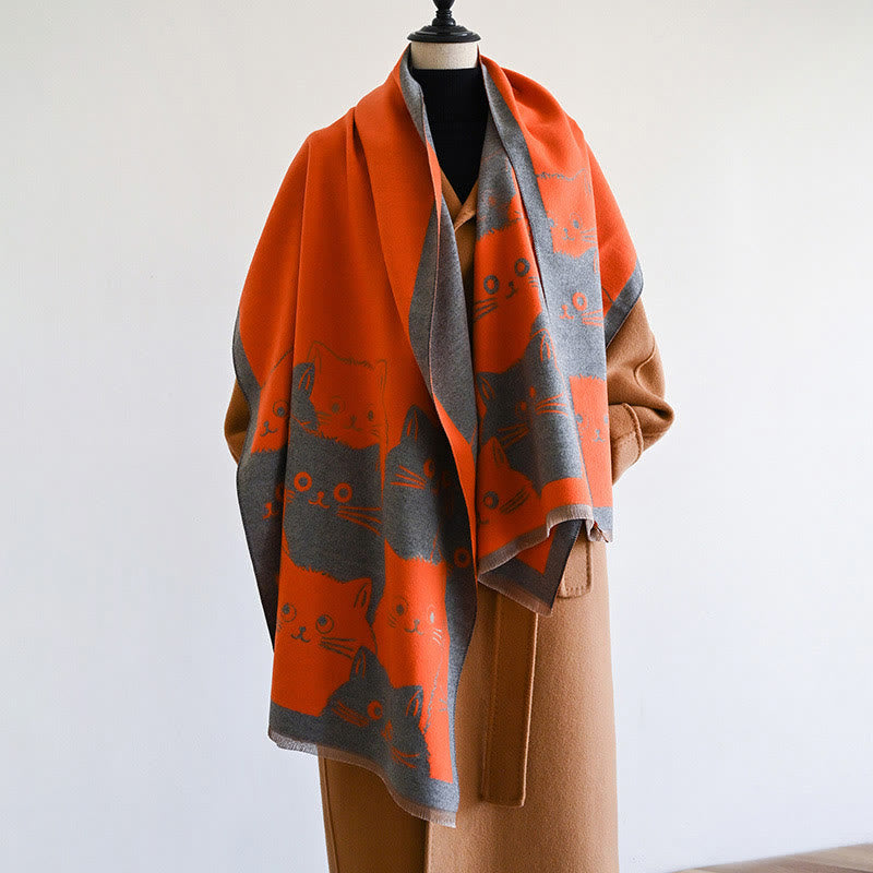 Warm Lovely Winter Blanket Scarf - image 11