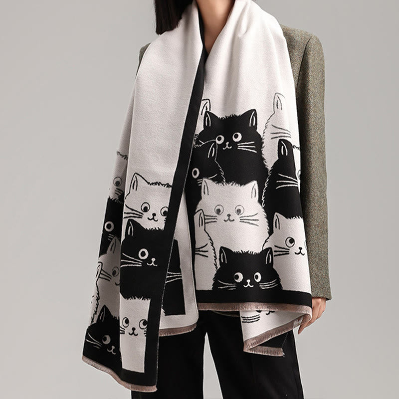 Warm Lovely Winter Blanket Scarf - image 4