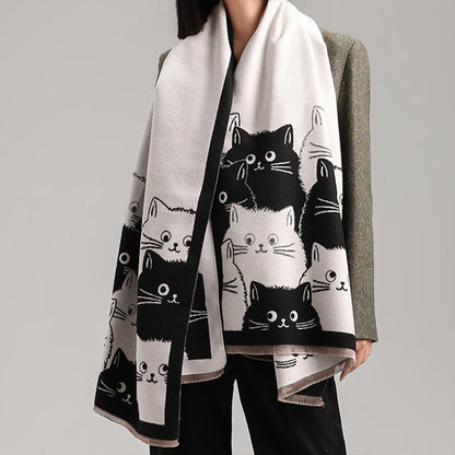 Warm Lovely Winter Blanket Scarf - image 4