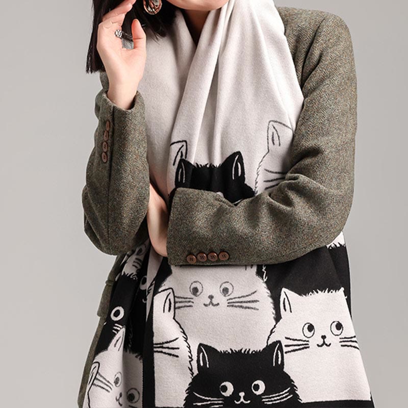 Warm Lovely Winter Blanket Scarf - image 3