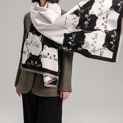 Warm Lovely Winter Blanket Scarf - image 5