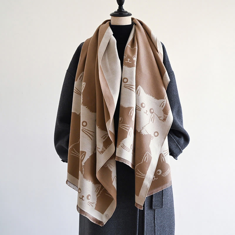 Warm Lovely Winter Blanket Scarf - image 11