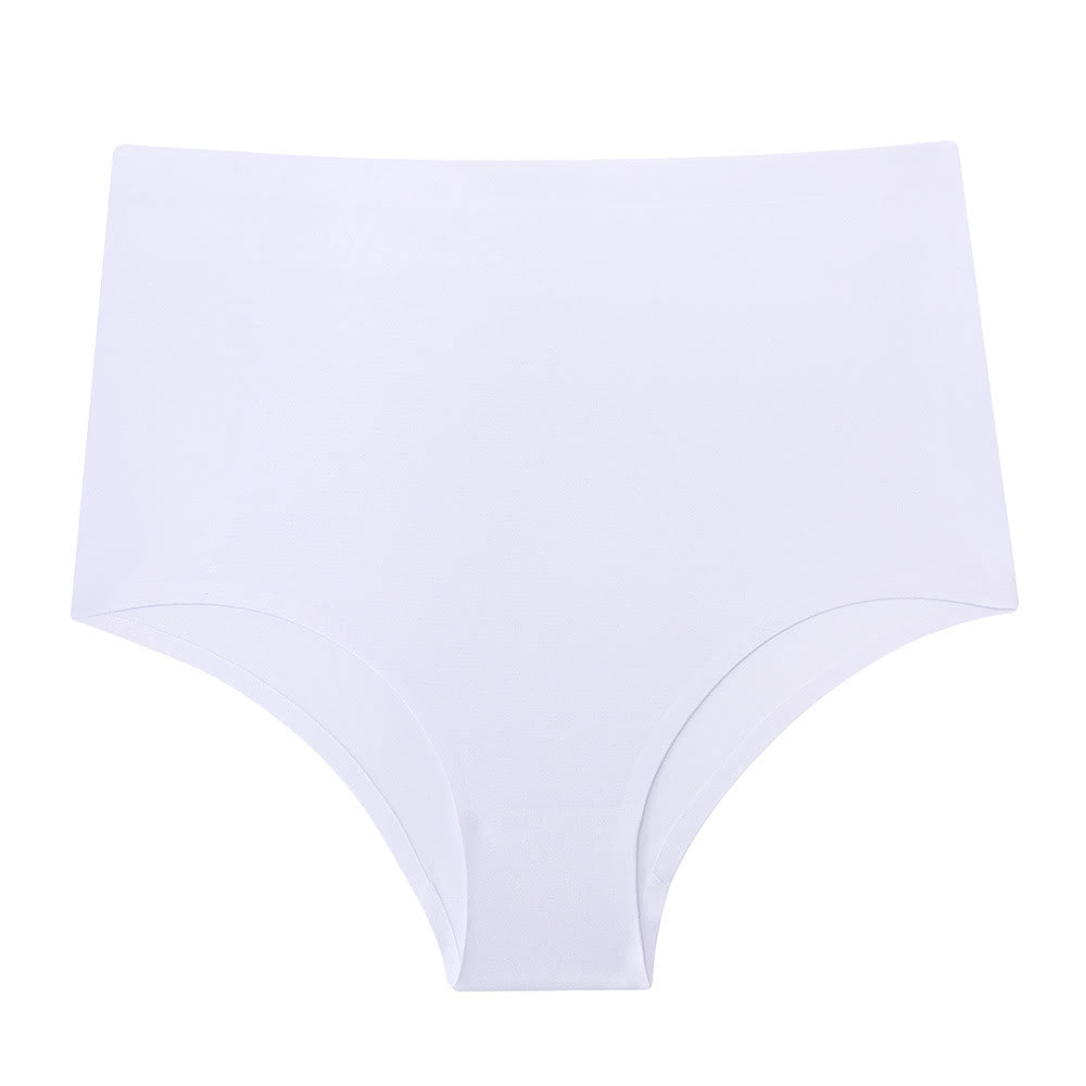 Soft Breathable Seamless Panty(3 Packs) - White - 2XL - image 6