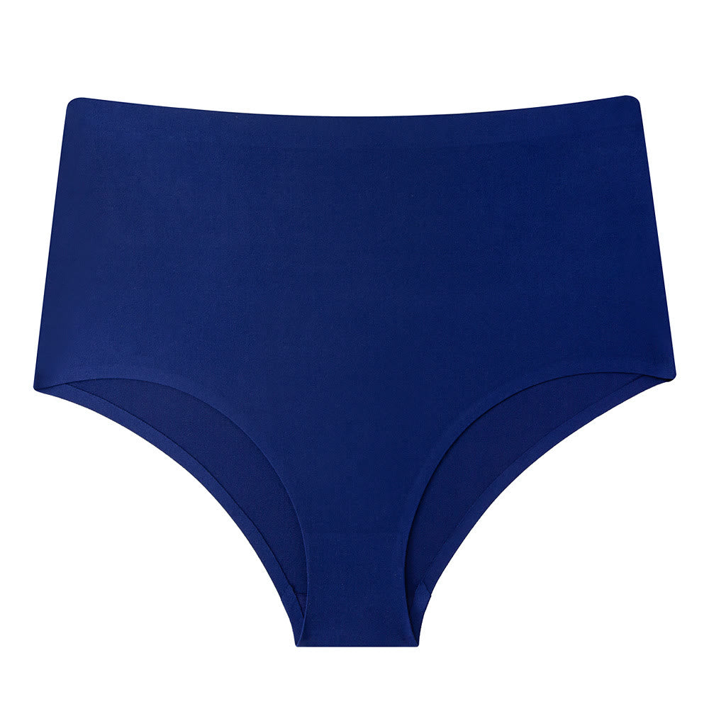 Soft Breathable Seamless Panty(3 Packs) - Blue - 2XL - image 9