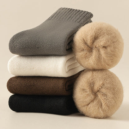 Plus Size Solid Color Versatile Quarter Socks(5 Pairs) - Multicolor - EU39-45(US6-11) - image 5