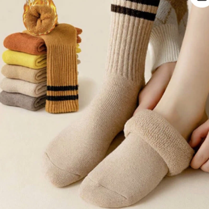 Plus Size Solid Color Versatile Quarter Socks(5 Pairs)