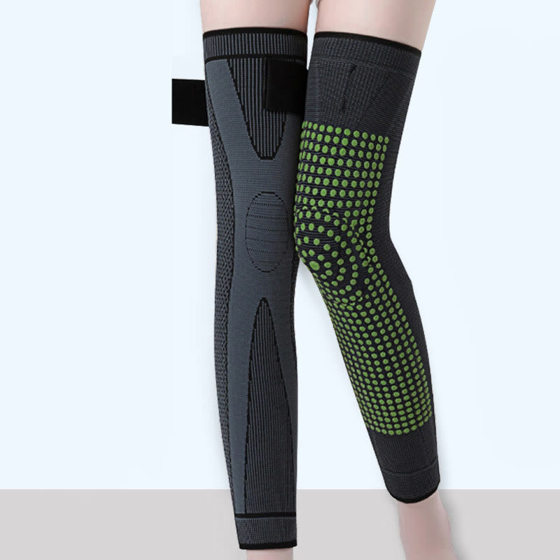 Plus Size Warm Joints Thigh Sleeve - Green - XL - image 2