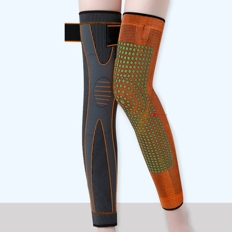 Plus Size Warm Joints Thigh Sleeve - Orange - XL - image 1