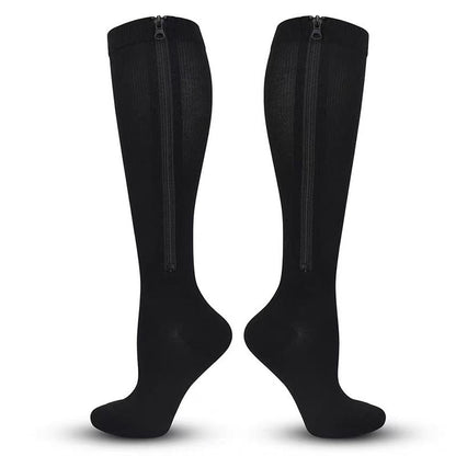 Plusock Plus Size Classic Zipper Compression Socks 2XL-7XL - image 4