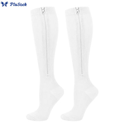Plusock Plus Size Classic Zipper Compression Socks 2XL-7XL - image 8