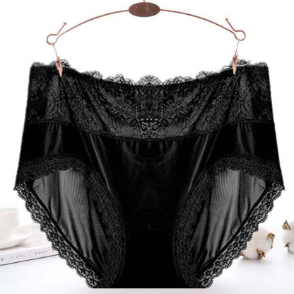 Plus Size Sexy Mesh Lace Panyty(3 Packs)