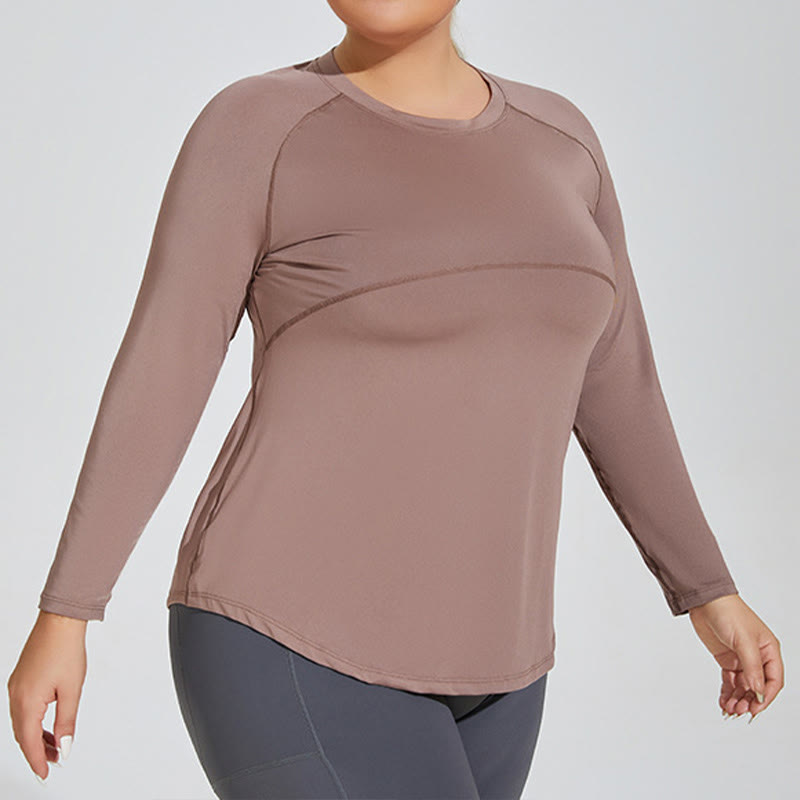 Long Sleeve Sportswear Yoga Shirt - image 5
