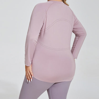 Long Sleeve Sportswear Yoga Shirt - image 6
