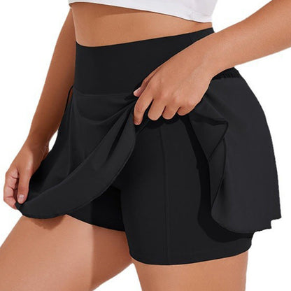 Plus Size Pleated Sports Fitness Tennis Skirt - image 7