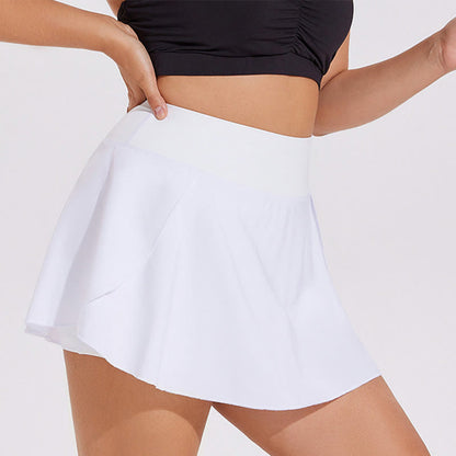 Plus Size Pleated Sports Fitness Tennis Skirt - image 4