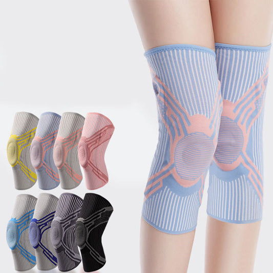 Silicone Pad Support Knee Sleeve