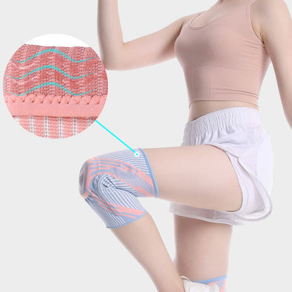 Silicone Pad Support Knee Sleeve