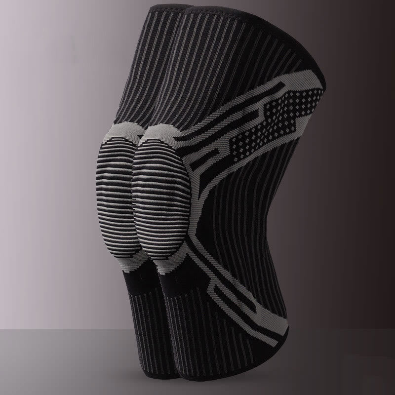 Silicone Pad Support Knee Sleeve