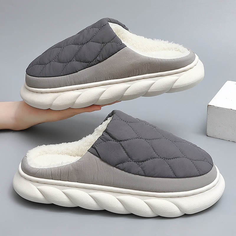 Plus Size Heat Storage Warmth Slippers