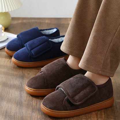 Plus Size Anti Skid Adjustable Diabetic Slippers - image 2