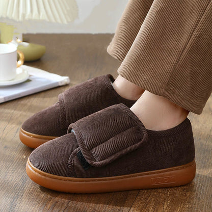 Plus Size Anti Skid Adjustable Diabetic Slippers - image 3