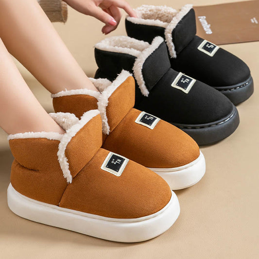 Plus Size Memory Foam Soft Slippers - image 0