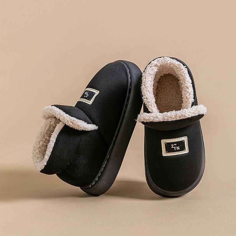 Plus Size Memory Foam Soft Slippers - Black - EU43-44(US9-10) - image 9