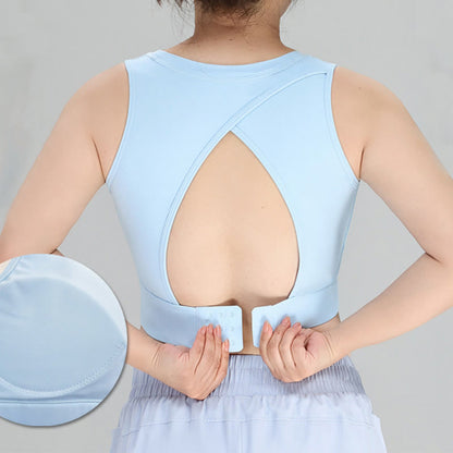 Plus Size Shock-resistant Wireless Sports Bra