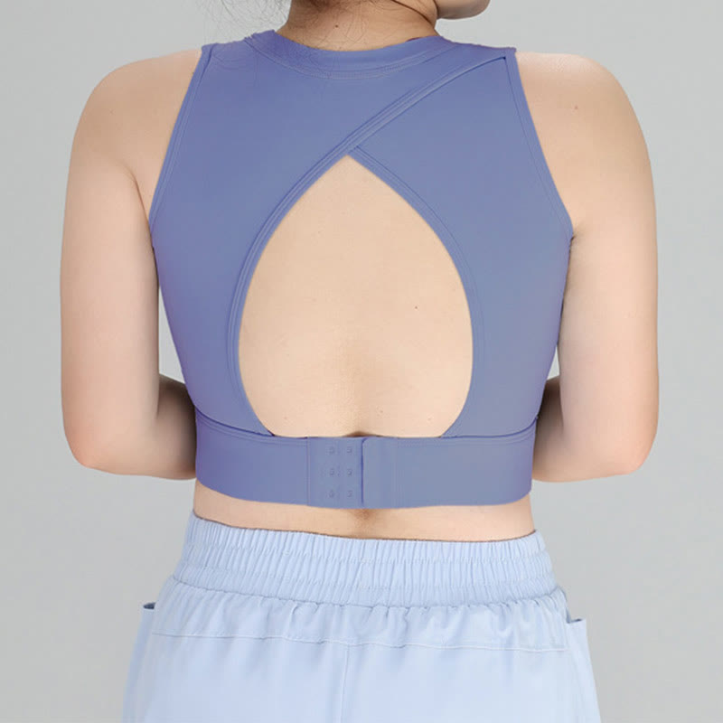 Plus Size Shock-resistant Wireless Sports Bra