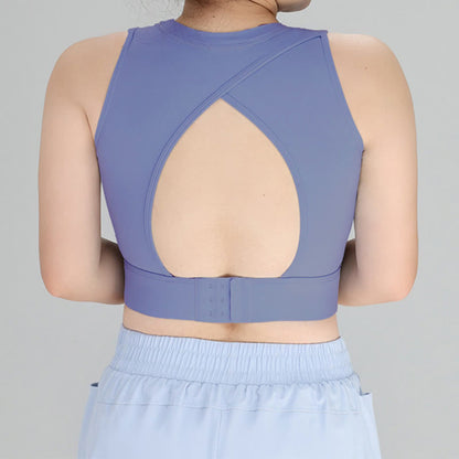 Plus Size Shock-resistant Wireless Sports Bra