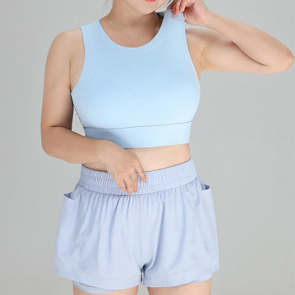 Plus Size Shock-resistant Wireless Sports Bra