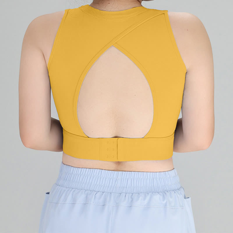 Plus Size Shock-resistant Wireless Sports Bra