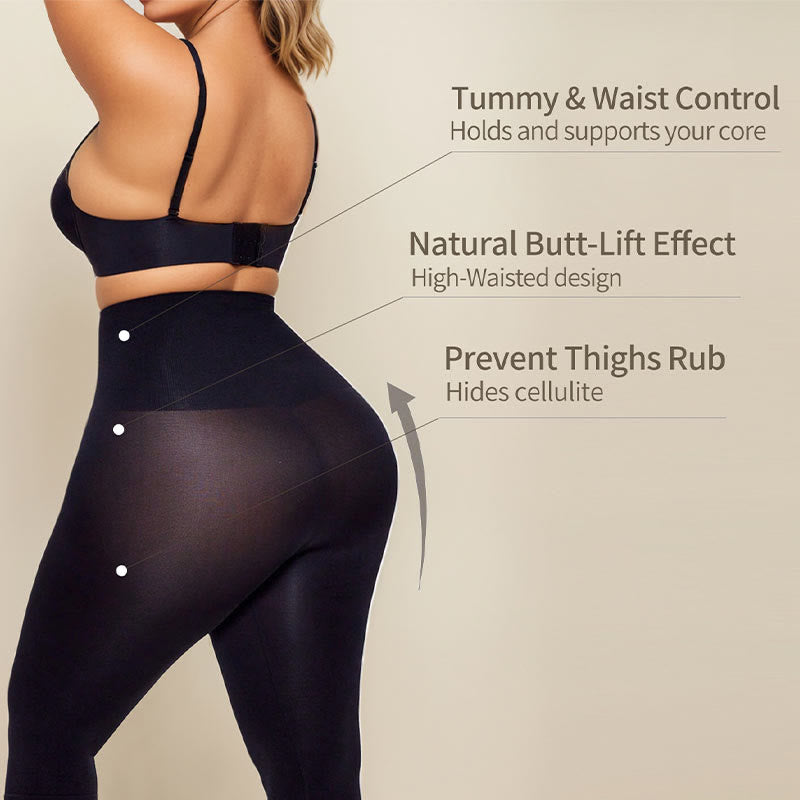 Plus Size High Waist Seamless Body Shaper Capri - image 5