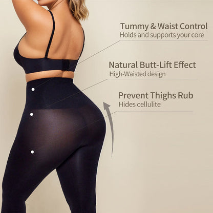 Plus Size High Waist Seamless Body Shaper Capri - image 5