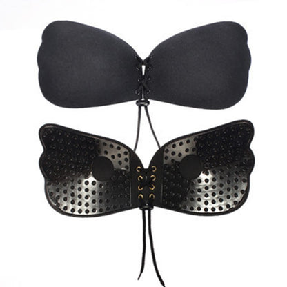 Invisible Adjustable Push Up Nipple Cover(2 Pairs) - Black - H - image 1