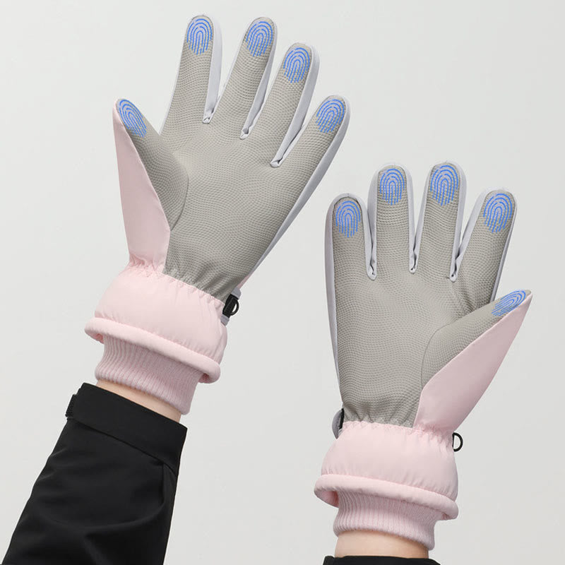 Waterproof Touchscreen Ski Gloves - image 1