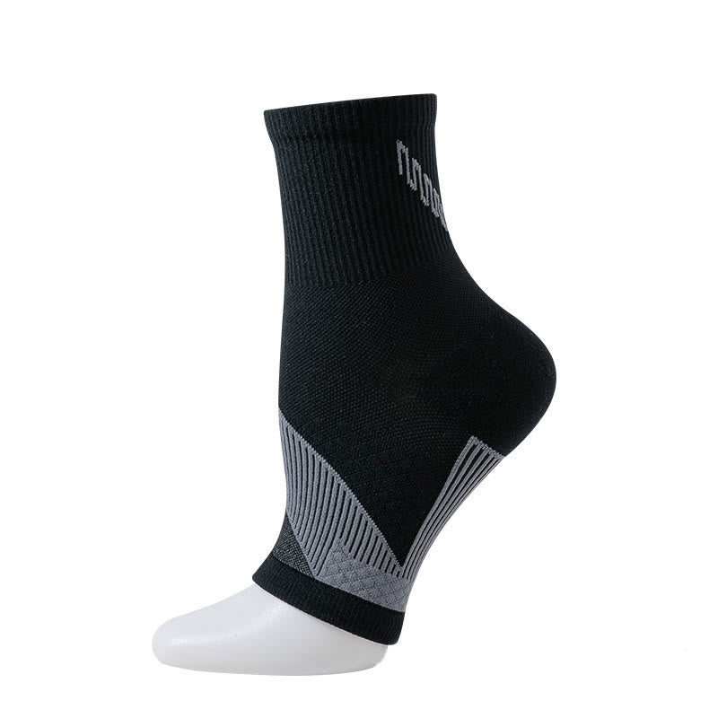 Sports Pain Relief Ankle Braces(3 Pairs) - Black - L/XL - image 5