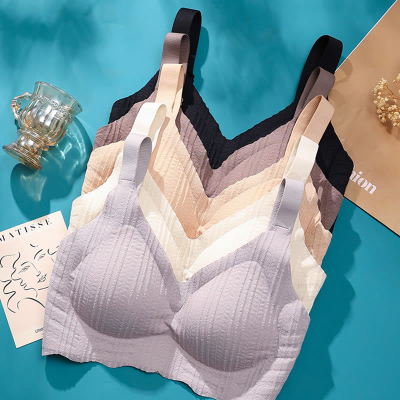 Thin Wave Edge Wireless Sports Bra - image 5