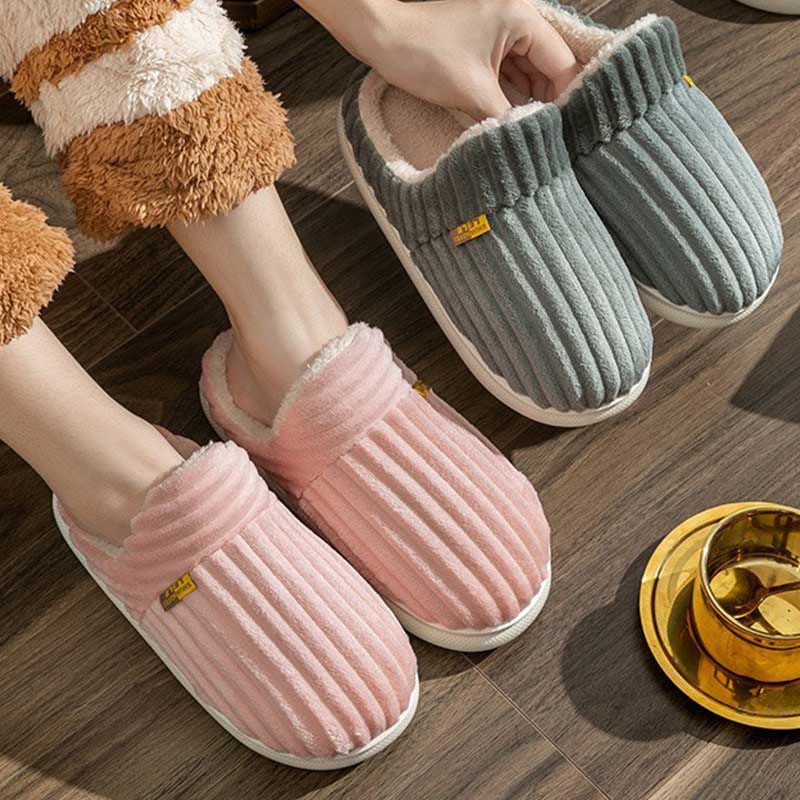 Plus Size Couple Indoor Slippers - image 1