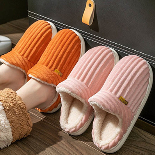 Plus Size Couple Indoor Slippers - image 0