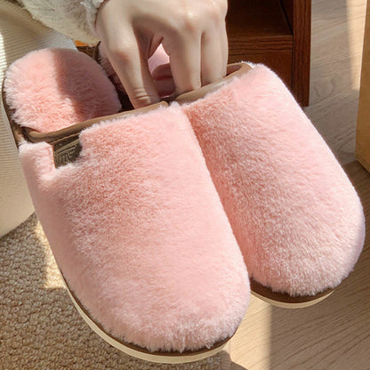Plus Size Lightweight Warm Slippers - Pink - EU44-45(US10-11) - image 11