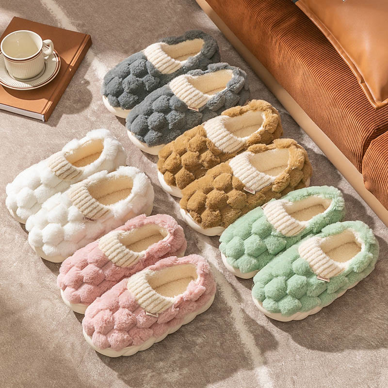 Plus Size Plush Square Slippers - image 7