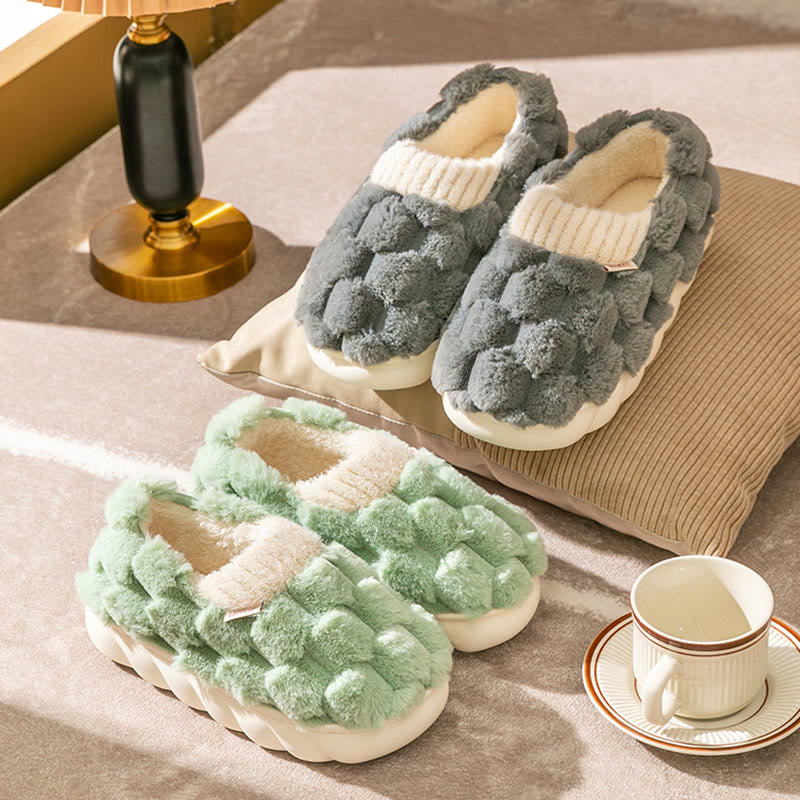 Plus Size Plush Square Slippers - image 8