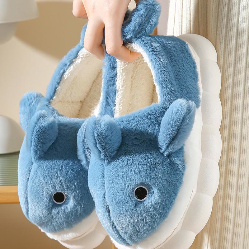 Plus Size Cute Whale Slippers - image 3