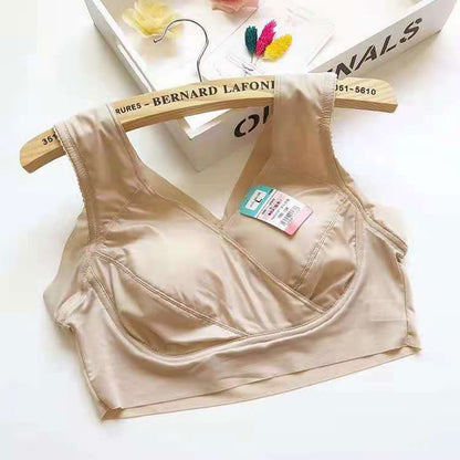 Thin Comfortable Wireless Bra - Nude - 8XL - image 2