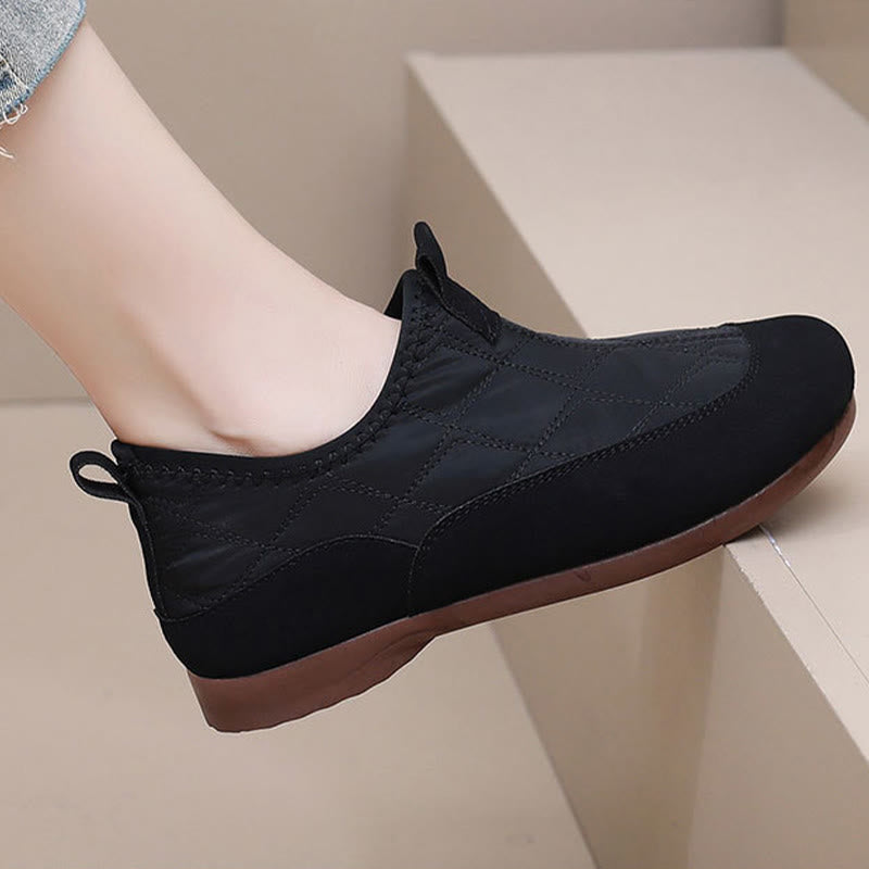 Plus Size Quilted Soft Slippers - image 7