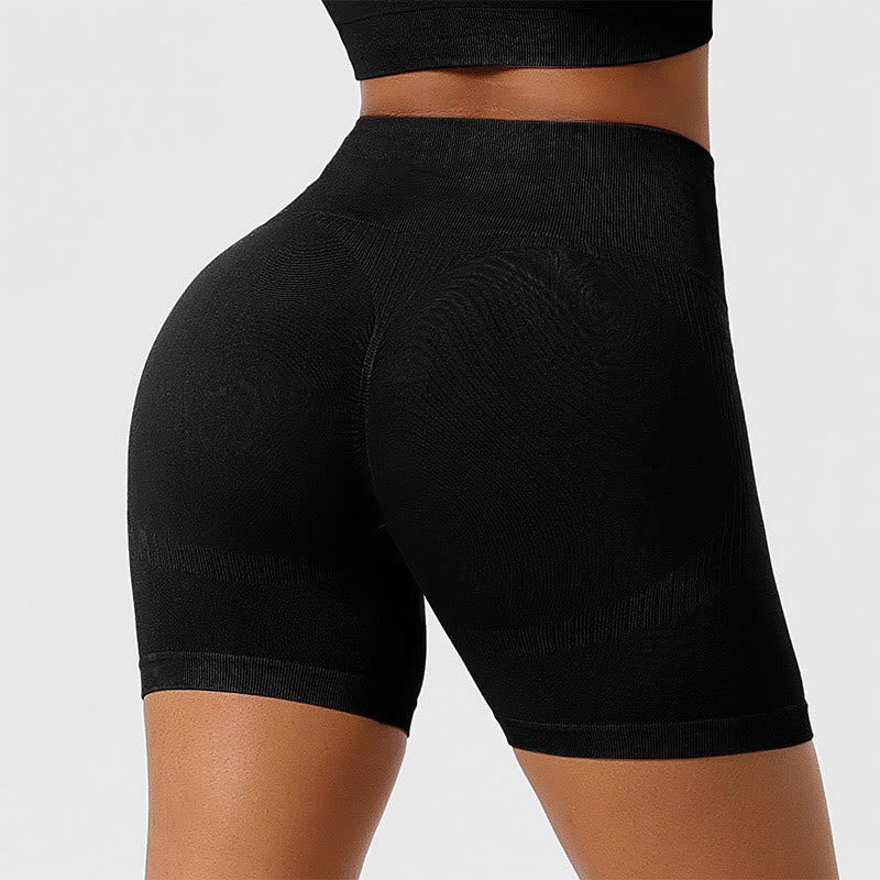 Seamless Outer Wear Sports Yoga Butt Lifting Shorts - image 7